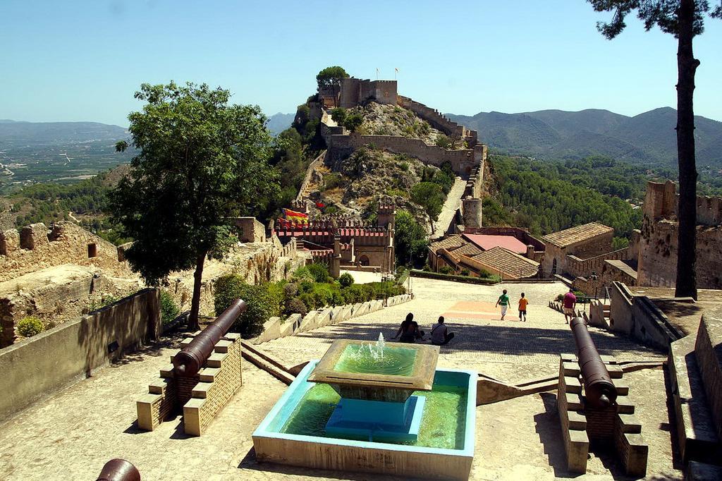 Casa Camino al Castillo Xàtiva Esterno foto