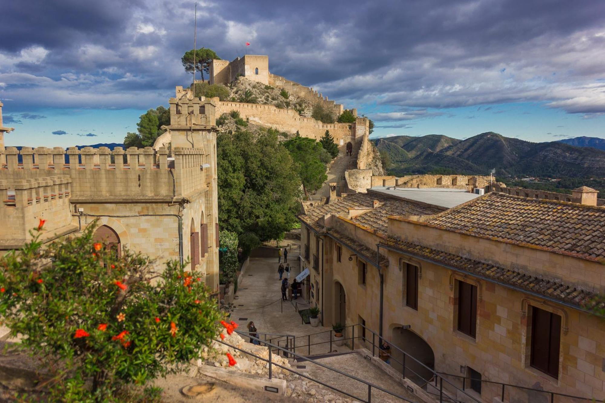 Casa Camino al Castillo Xàtiva Esterno foto