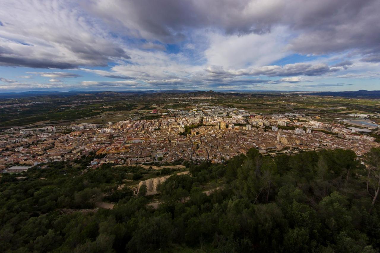 Casa Camino al Castillo Xàtiva Esterno foto