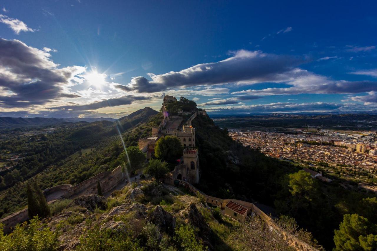 Casa Camino al Castillo Xàtiva Esterno foto